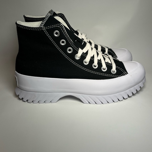 Converse Shoes - NEW Chuck Taylor All Star Lugged 2.0 Black Hi Top Sneakers Women Size 8.5